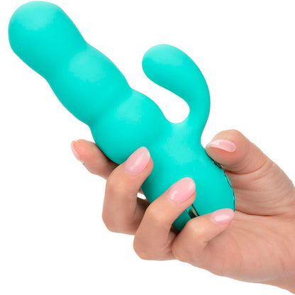 CALEXOTICS - VIBRATOR DEL MAR DIVA RABBIR AQUA GREEN BY CALIFORNIA DREAMING