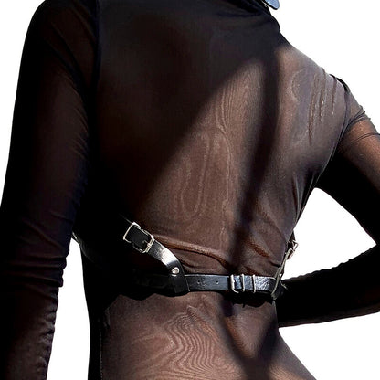 SUBBLIME - ONE SIZE ETO LEATHER CHEST HARNESS