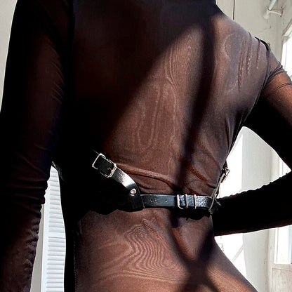 SUBBLIME - ONE SIZE ETO LEATHER CHEST HARNESS