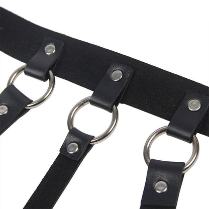 SUBBLIME - ARNÉS DE PECHO CON GRANDES ANILLOS DE CADENA HOMBRE ÚNICO