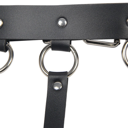 SUBBLIME - ARNÉS DE PECHO CON GRANDES ANILLOS DE CADENA HOMBRE ÚNICO