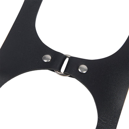 SUBBLIME - FULL BODY HARNESS WITH ETO LEATHER BUCKLES ONE SIZE FITS ALL