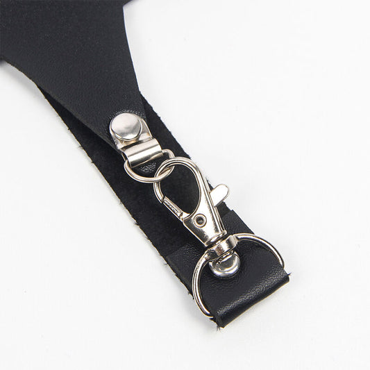 SUBBLIME - FULL BODY HARNESS WITH STAR CHAIN DETAIL ONE SIZE FITS ALL