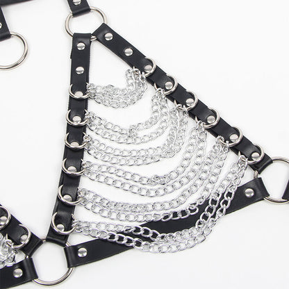 SUBBLIME - ONE SIZE CHAIN BRA AND NECKLACE