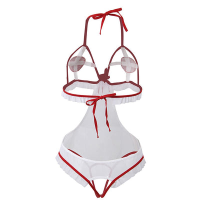 SUBBLIME - SEXY NURSE COSTUME WITHOUT ENTREPIERNA S/M