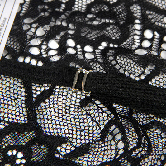 SUBBLIME - DISFRAZ POLICE BODY ENCAJE NEGRO S/M