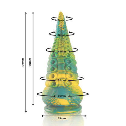 EPIC - GREEN CETUS TENTACLE DILDO SMALL SIZE
