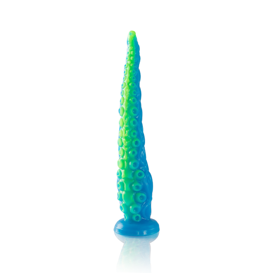 EPIC - SCYLLA FLUORESCENT TENTICAL THIN DILDO SMALL SIZE