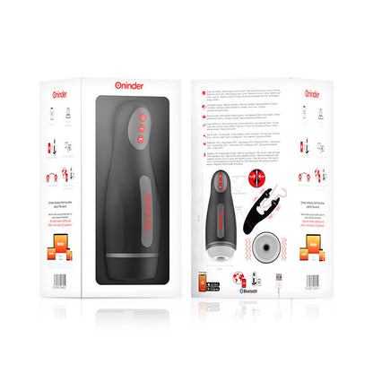 ONINDER - SEOUL RECHARGEABLE MALE MASTURBATOR 10 SPEEDS - FREE APP