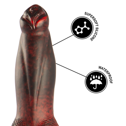 EPIC - PROMETHEUS DILDO TITÁN EN LLAMAS CONTROL REMOTO RECARGABLE
