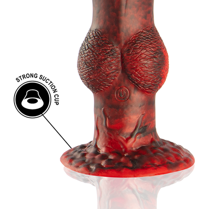 EPIC - PROMETHEUS DILDO TITÁN EN LLAMAS CONTROL REMOTO RECARGABLE