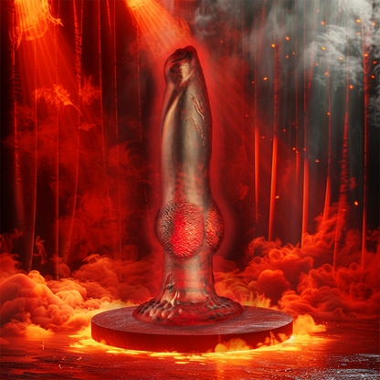 EPIC - PROMETHEUS DILDO TITÁN EN LLAMAS CONTROL REMOTO RECARGABLE
