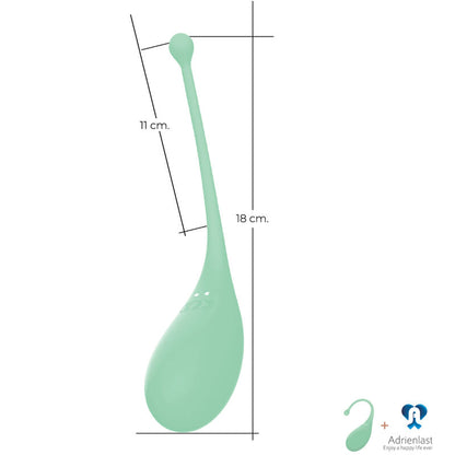 ADRIEN LASTIC - PALPITATION HUEVO GREEN VIBRATOR + FREE APP