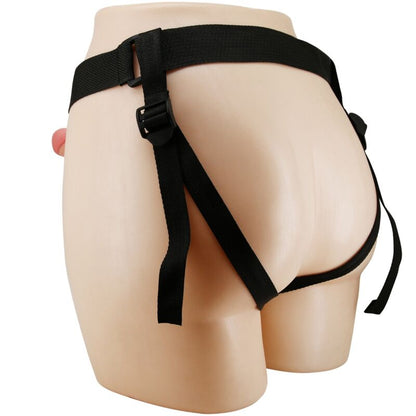 PRETTY LOVE - MAVIS HARNESS BRAGUITAS UNIVERSALES CON DILDO 19 CM NATURAL