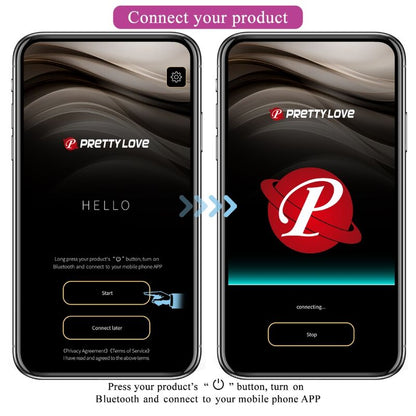 PRETTY LOVE - ETHAN PURPLE RECHARGEABLE VIBRATOR