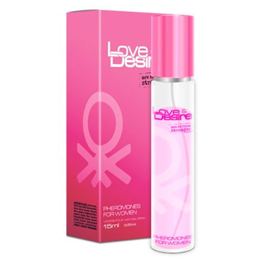 EURO1SEX - LOVE&amp;DESIRE PERFUME PHEROMONES FOR HER 15 ML