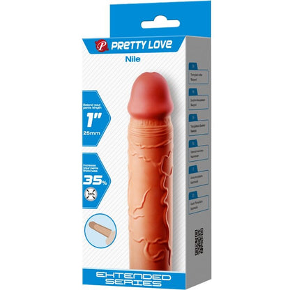 PRETTY LOVE - NILO EXTENSOR DE PÊNIS COBERTURA CARNE