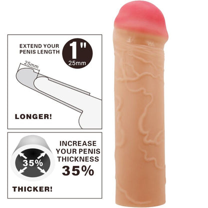 PRETTY LOVE - NILO PENIS EXTENDER FLESH COVERAGE