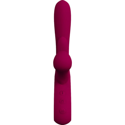 ARMONY - VIBRADOR DE IMPACTO SWING Y DOBLE ESTIMULADOR MODELO 1 BORDEAUX