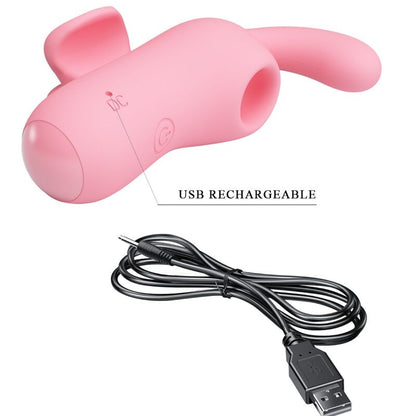 PRETTY LOVE - MINI JUGUETES DIVERTIDOS DE MAGIC BEE VIBRADOR Y SUCCIONADOR
