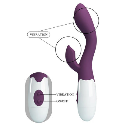 PRETTY LOVE - PURPLE SHINE G-SPOT VIBRATOR