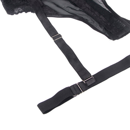 SUBBLIME - TEDDY WITH LIGUERO DETAIL STRAPS NEGRO S/M