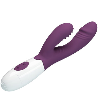 PRETTY LOVE - VIBRADOR ANAL Y ESTIMULADOR DE PUNTO G PÚRPURA ANDRE
