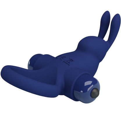 PRETTY LOVE - JIRO ANILLO CONEJITO VIBRADOR AZUL