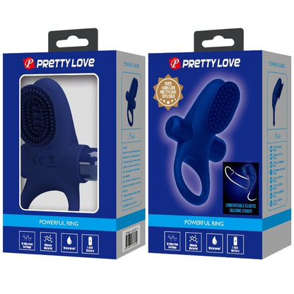 PRETTY LOVE - ANILLO CON VIBRACIÓN AZUL