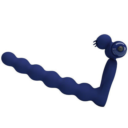 PRETTY LOVE - ANILLO VIBRADOR AJMAL CON PLUG AZUL