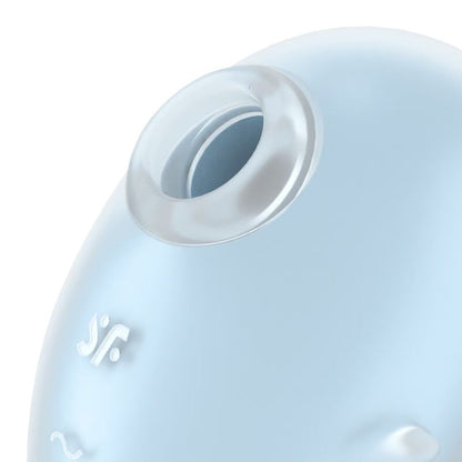 SATISFYER - CUTIE GHOST LIGHT BLUE LAY-ON VIBRATOR