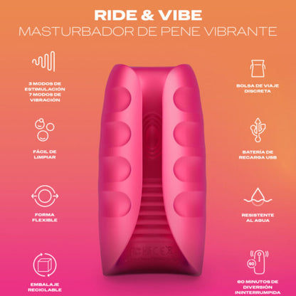 DUREX VIBRATOR MASTURBATOR -TOY RIDE &amp; VIBE