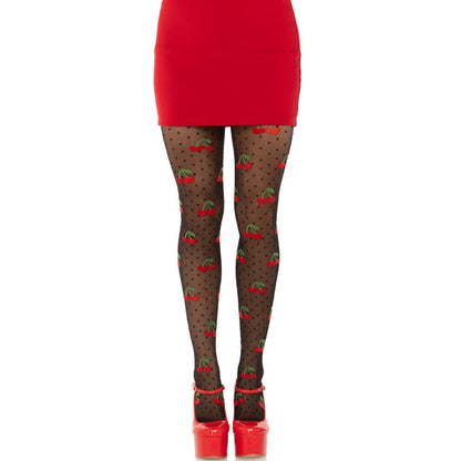 LEG AVENUE - SOFT BLACK CHERRY SOCKS