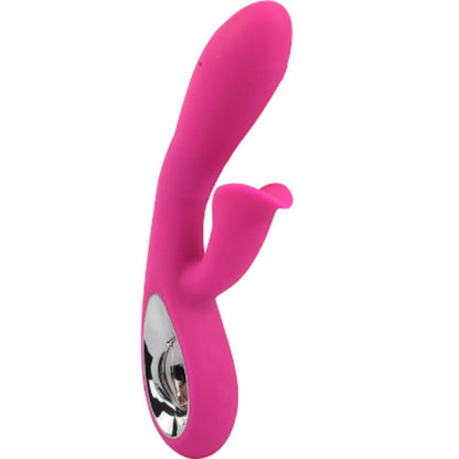ARMONY - VIBRADOR DARO Y ESTIMULADOR DE ANILLO DE PENE FUCSIA