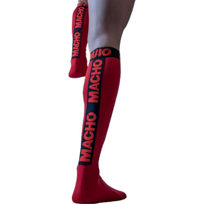 MALE - FINE CALCETINES ROJO TALLA UNICA