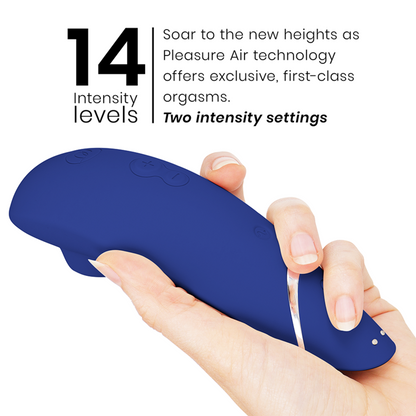WOMANIZER - PREMIUM 2 CLITORIAL STIMULATOR BLUEBERRY