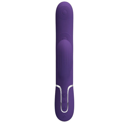 PRETTY LOVE - PERLITA VIBRADOR G-SPOT 3 EN 1 MULTIFUNCIÓN MORADO