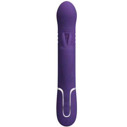 PRETTY LOVE - COALE VIBRADOR CONEJITO 4 EN 1 MORADO