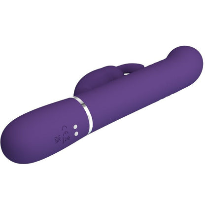 PRETTY LOVE - COALE VIBRADOR CONEJITO 4 EN 1 MORADO
