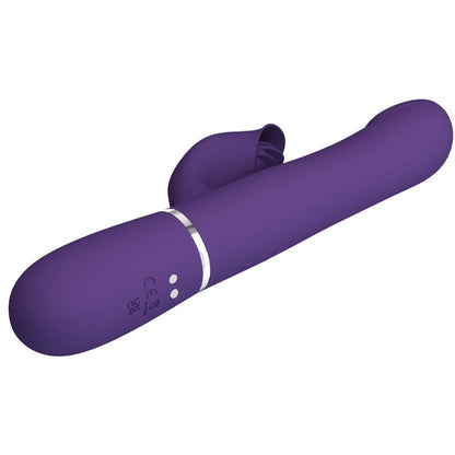 PRETTY LOVE - ZALIN 4-IN-1 PURPLE PEARL RABBIT VIBRATOR