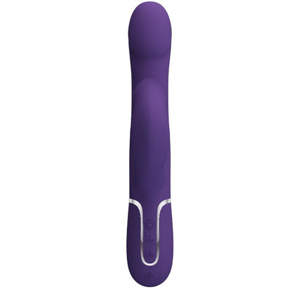 PRETTY LOVE - ZALIN 4-IN-1 PURPLE PEARL RABBIT VIBRATOR
