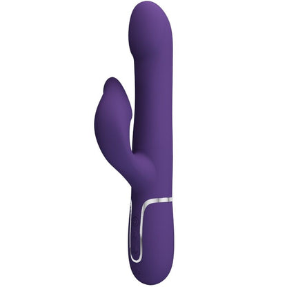 PRETTY LOVE - ZALIN 4-IN-1 PURPLE PEARL RABBIT VIBRATOR