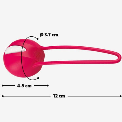 FUN FACTORY - SMARTBALL UNO WHITE/PASTEL PURPLE PELVIC BALL