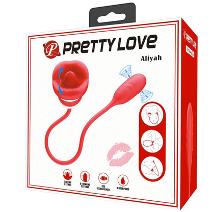 PRETTY LOVE - MASTURBADOR BUCAL ALIYAH ROJO