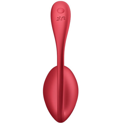 SATISFYER - SHINY PETAL REMOTE CONTROL STIMULATOR G POINT RED FREE APP