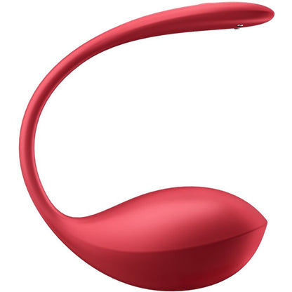 SATISFYER - SHINY PETAL REMOTE CONTROL STIMULATOR G POINT RED FREE APP