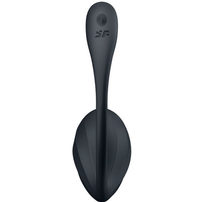 SATISFYER - RIBBED PETAL G-SPOT STIMULATOR REMOTE CONTROL BLACK FREE APP