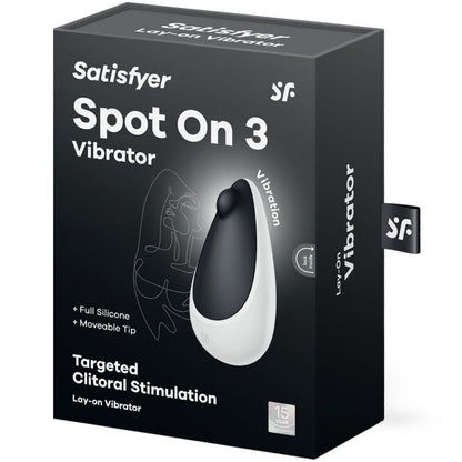 SATISFYER - SPOT ON 3 ESTIMULADOR CLITÓRICO NEGRO
