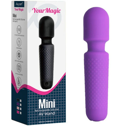 ARMONY - YOUR MAGIC MASSAGER AND RECHARGEABLE VIBRATOR 10 VIBRATIONS PURPLE DOT WAND