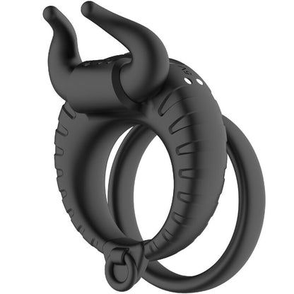 ARMONY - BULL'S PASION 10-SPEED RING VIBRATOR BLACK